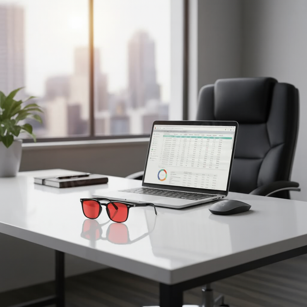 Lumora™ Red Lens Blue Light Glasses