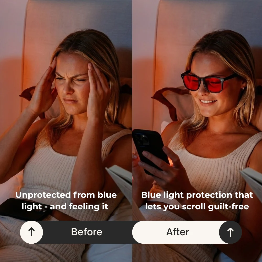 Lumora™ Red Lens Blue Light Glasses