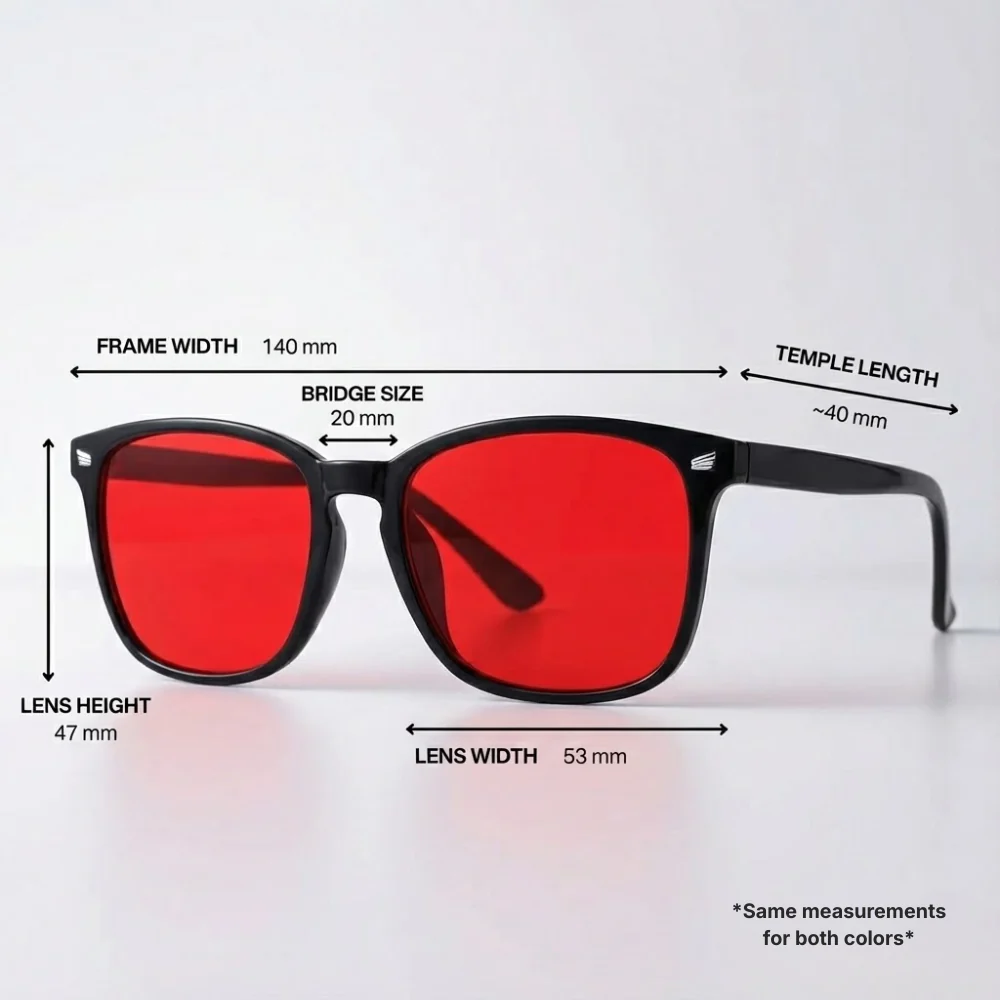 Lumora™ Red Lens Blue Light Glasses